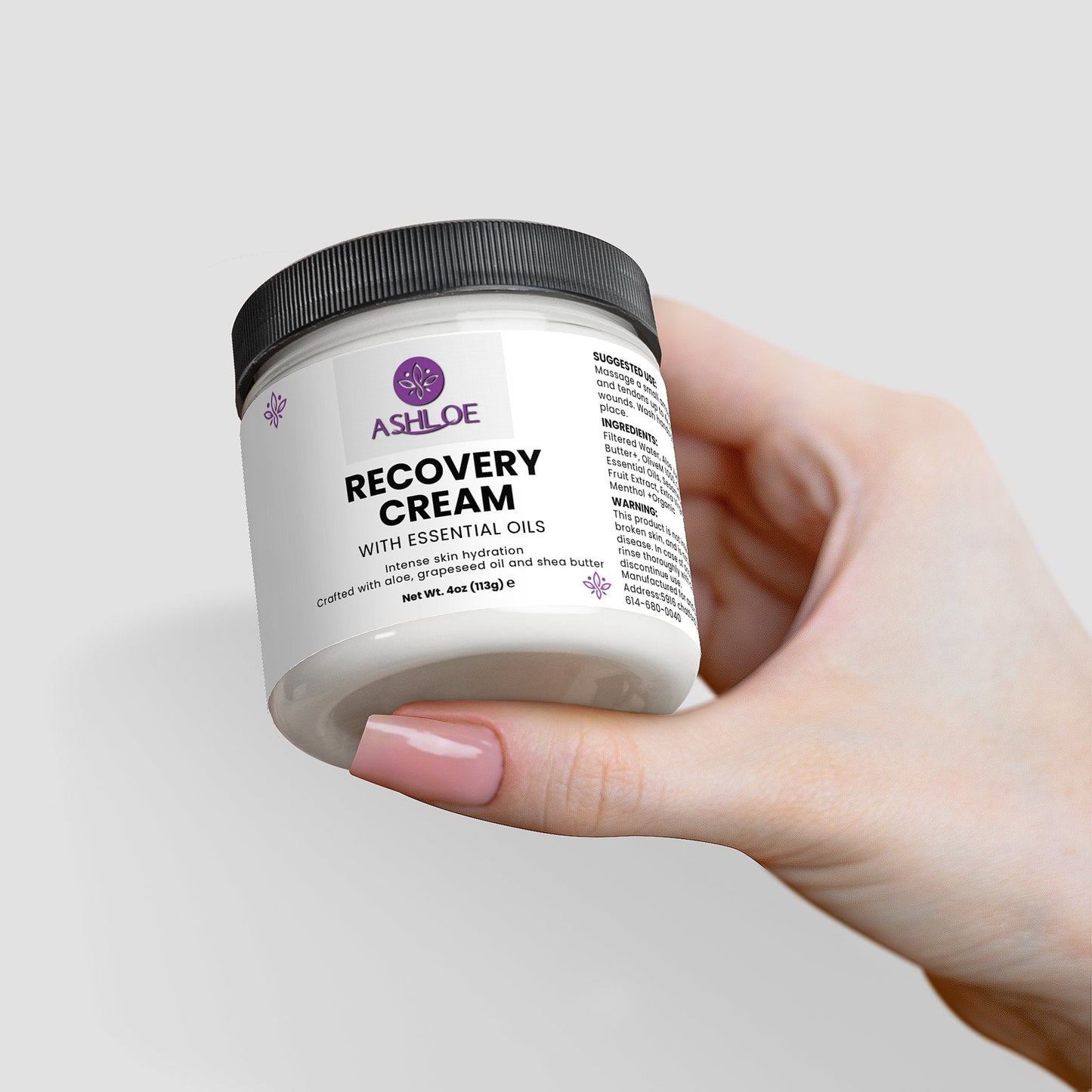 Recovery Cream Ashloe Store LLC