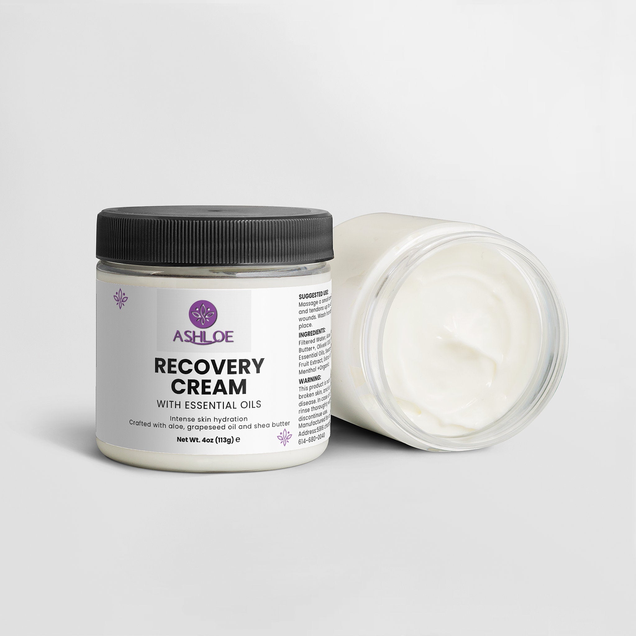 Recovery Cream Ashloe Store LLC
