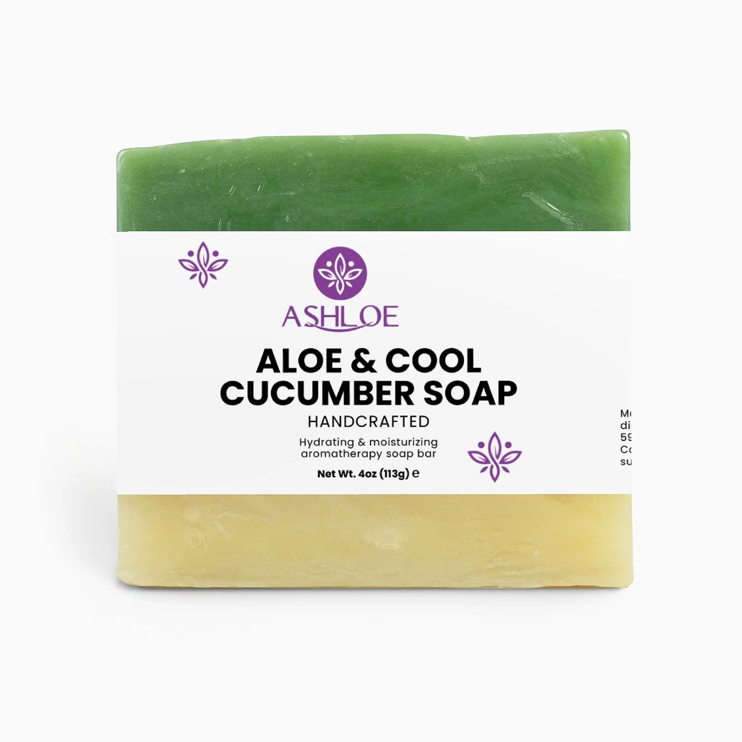 Aloe & Cool Cucumber Soap Ashloe-store