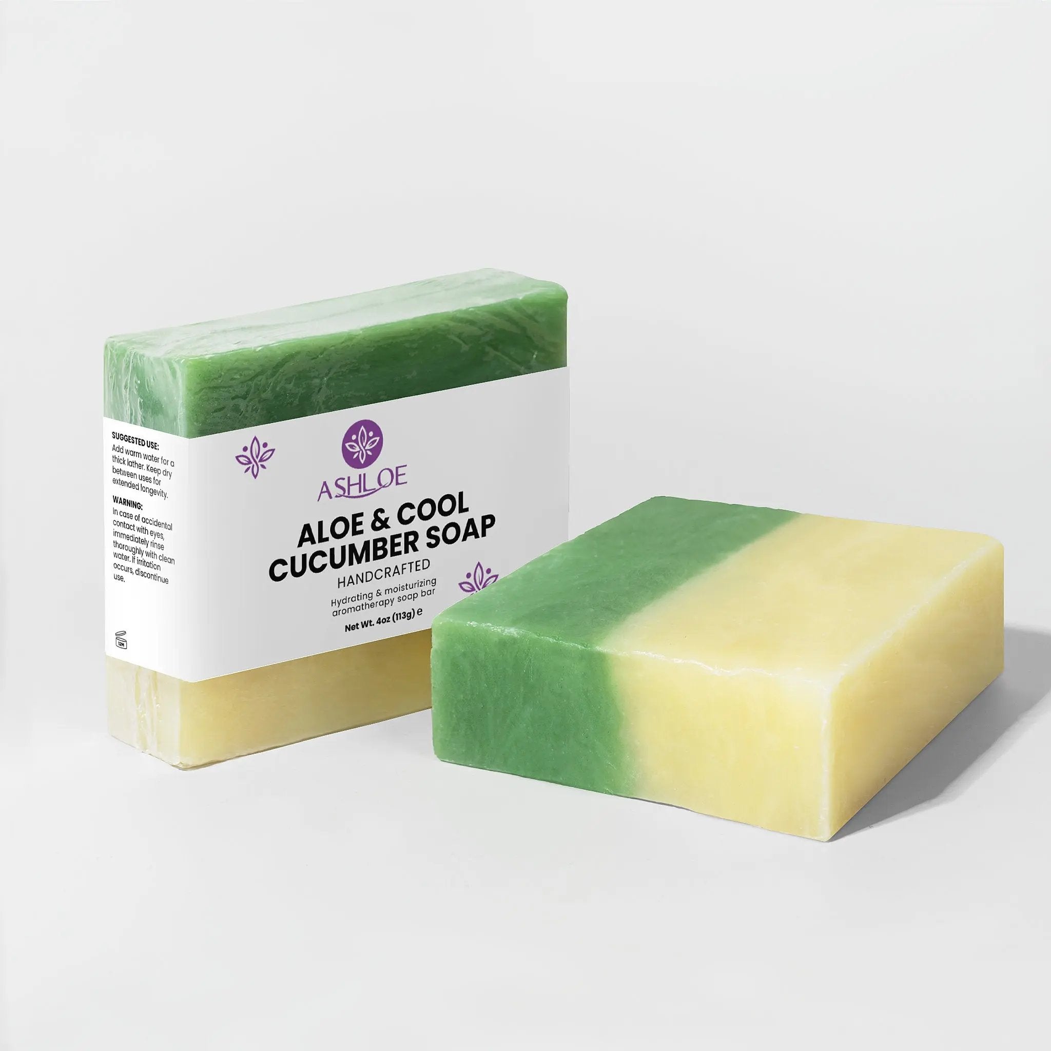Aloe & Cool Cucumber Soap Ashloe-store