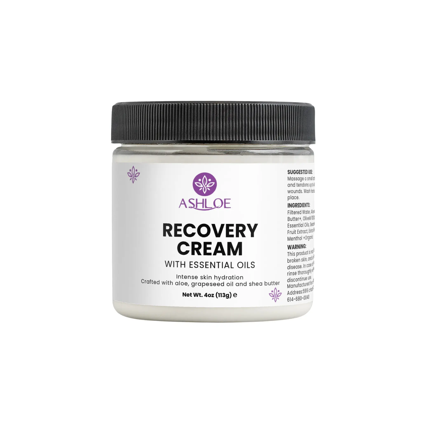 Recovery Cream Ashloe-store